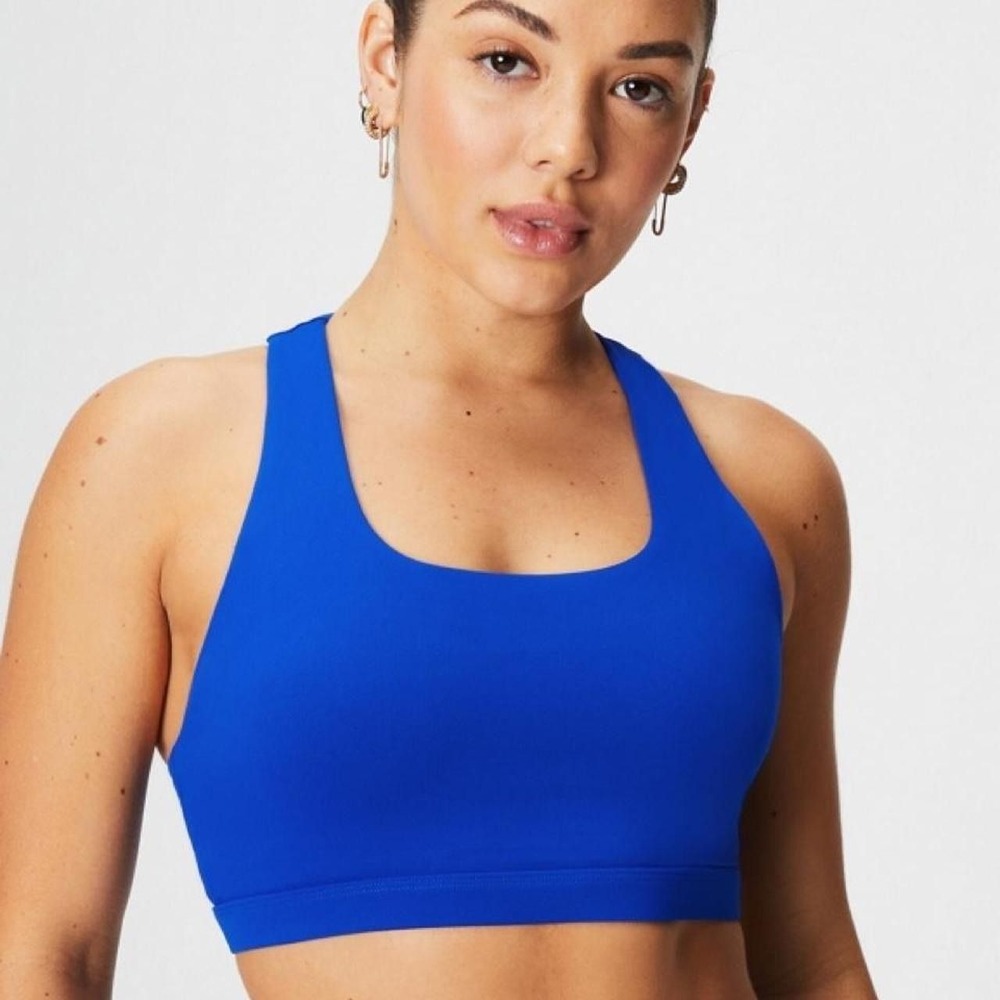 Blue Fabletics‎ sports bra